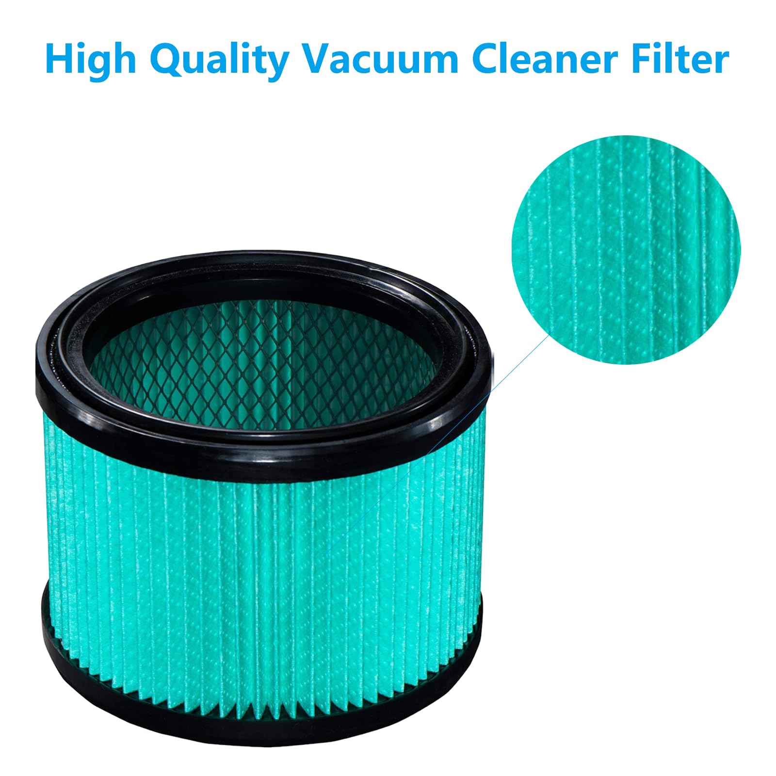 Accessori filtro per aspirapolvere Bosch Professional a umido e secco GAS 12-25 PL e GAS 15 PS filtri di ricambio (2 pezzi)