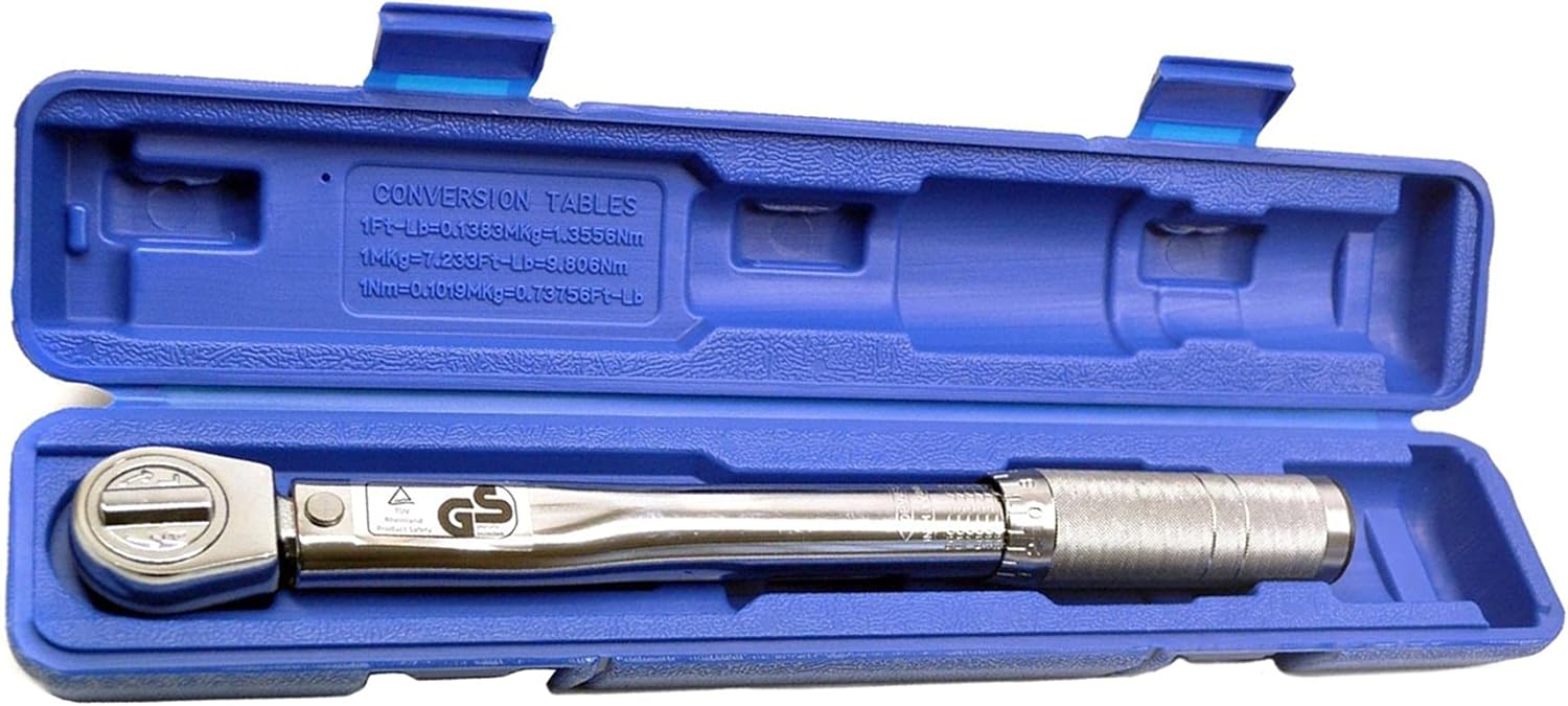 Dapetz 3/8'' Drive Reversible Ratchet Torque Wrench 20-110Nm Garage Workshop Tool