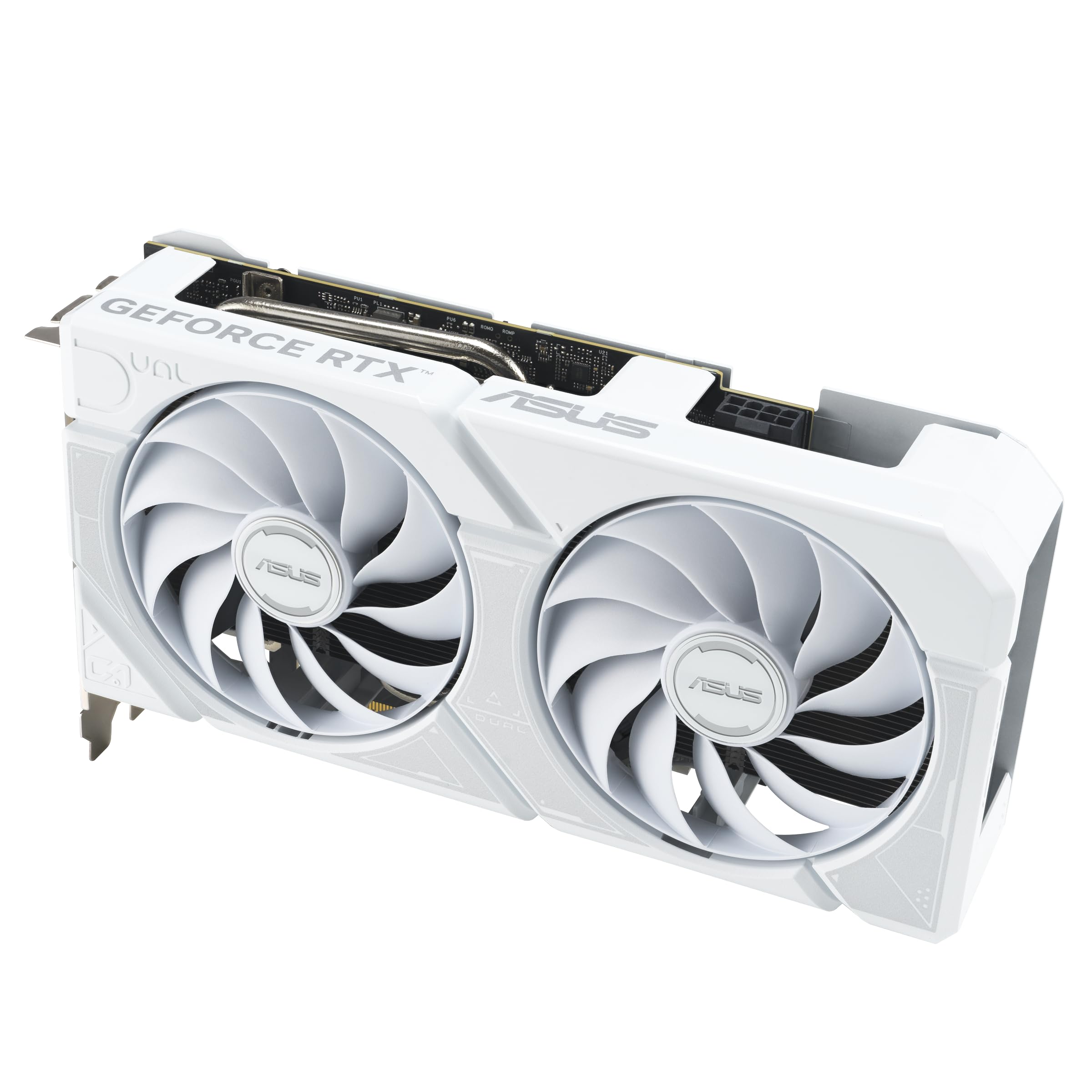 ASUS Dual GeForce RTX 5060 Ti 16GB GDDR7 White OC Edition (PCIe 5.0, 16GB GDDR7, DLSS 4, HDMI 2.1b, DisplayPort 2.1b, 2.5-Slot Design, Axial-tech Lüfterdesign, 0dB Technologie und mehr)
