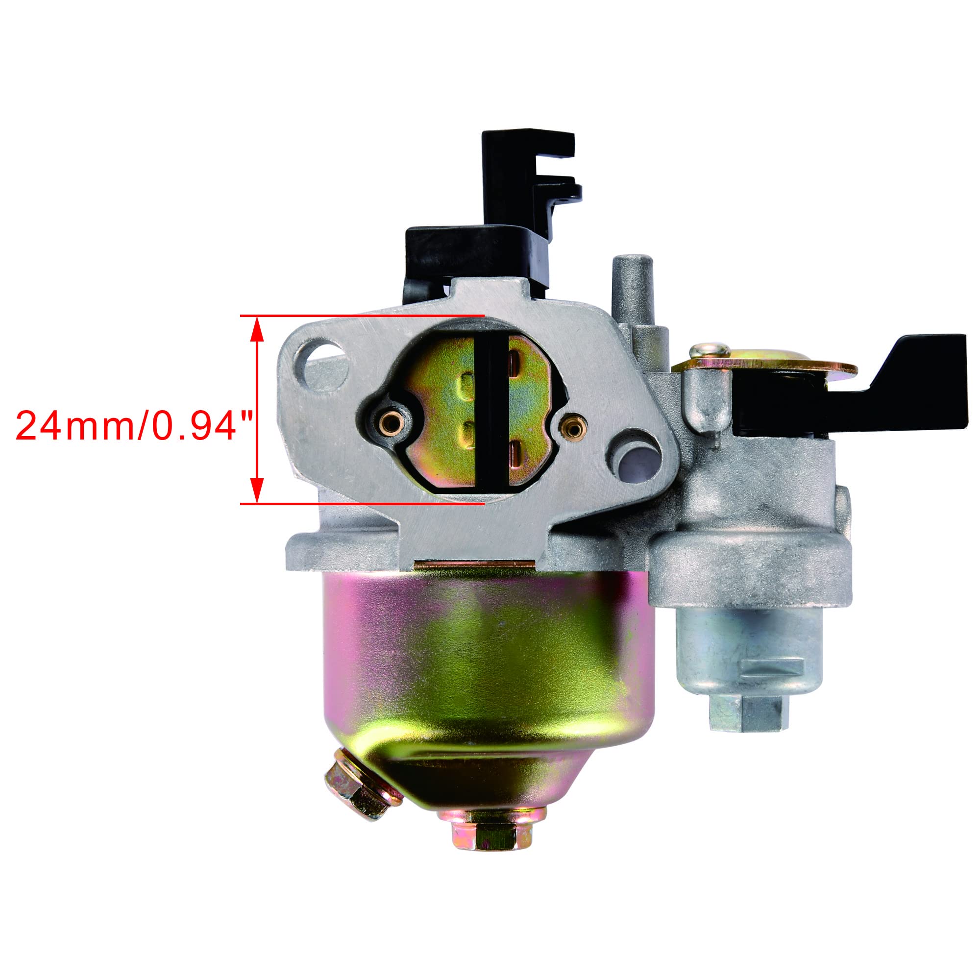 Mtanlo GX160 Carburatore Kit Carburatore GX160 Per Honda GX200 GX168 GX140 GX120 5.5HP 6.5 HP Motore,Carburatore Di Ricambio Con Guarnizioni Del Carburatore Candela Filtro Del Carburante - Foto 6