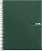 MICHAEL LIUS Notebook, A5, Graph 0.2 inches 5 mm, Basic Green 42232