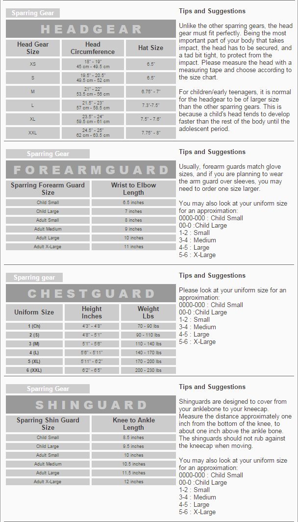 Pine Tree Complete Cloth Martial Arts Sparring Gear Set with Bag, X-Large Red Headgear, Medium Other Gears