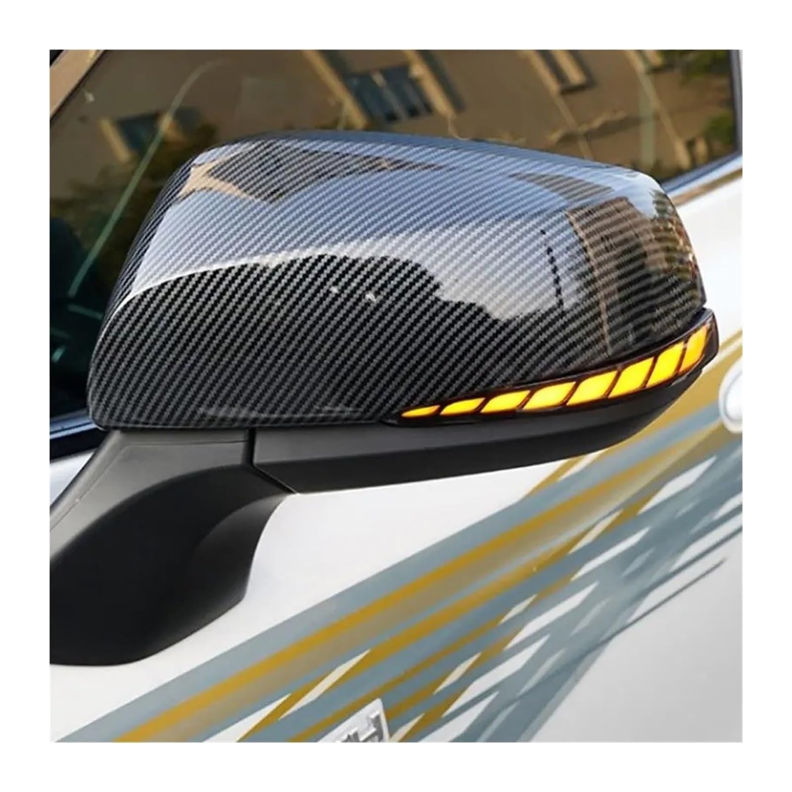 Ciloc Para Toyota Para RAV4 XA50 2016-2021 Conjunto De Lámpara Señal Giro Luz Secuencial Espejo Lateral Marcador Indicadora Dinámica Luz Intermitente Retrovisor Lateral