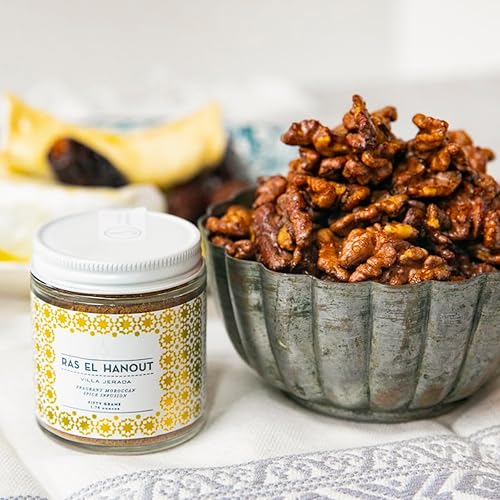 Miniatura 8 de Villa Jerada, Ras El Hanout - Condimento prémium  Especias marroquíes antiguas (ricas, coloridas, aromáticas y picantes), 1.76 onzas (RAS EL HANOUT