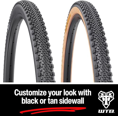 Miniatura 5 de WTB Raddler 44 x 700 TCS LightFast Rolling 120tpi Dual DNA SG2 neumático, Negro