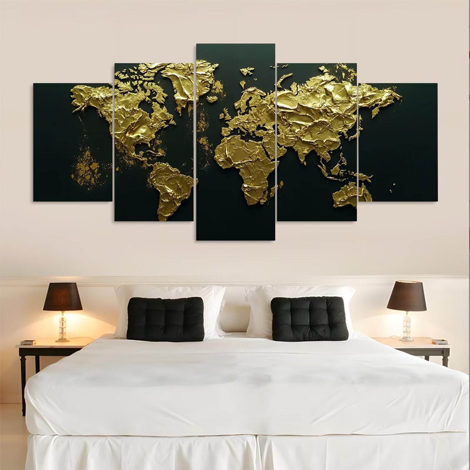 Diamentowa mapa artystyczna 5D, zestaw do malowania diamentami dla dorosłych, 5 sztuk, do malowania po numerach, dla dorosłych, retro, 2, haft krzyżykowy, materiały plastyczne do dekoracji pokoju