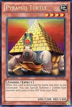 Amazon.com: YU-GI-OH! - Pyramid Turtle (LCYW-EN245