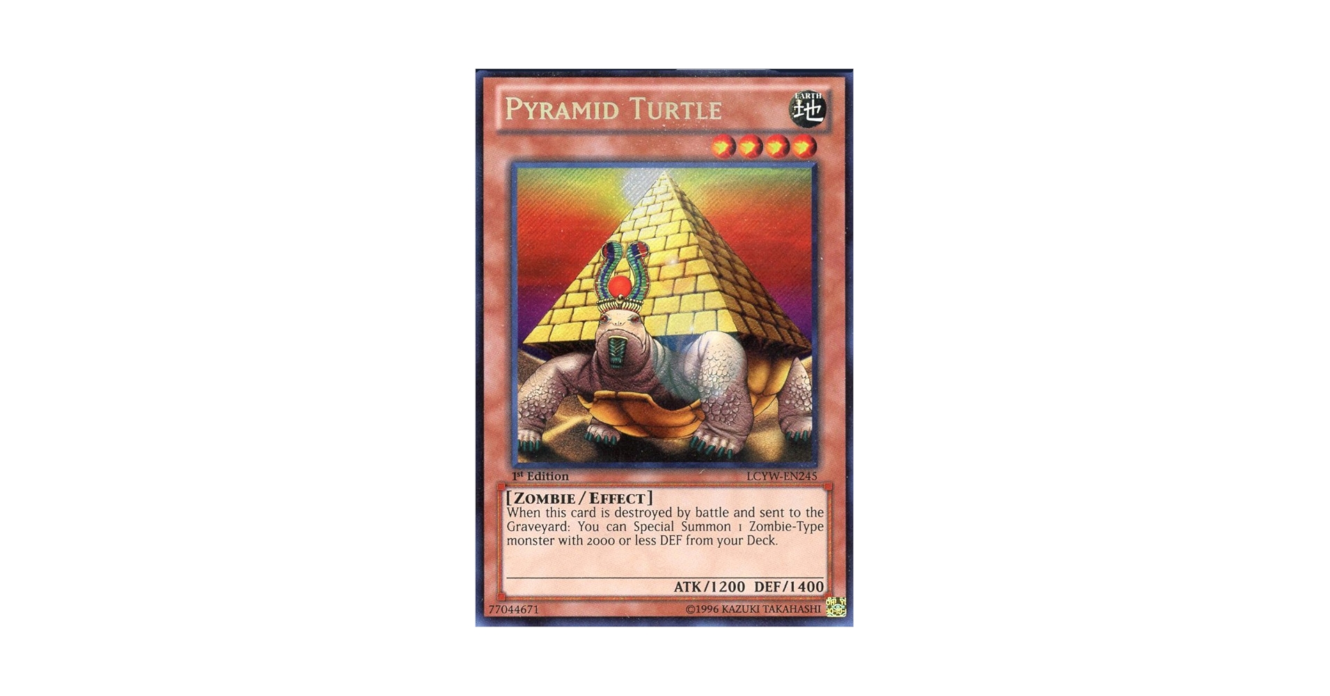 Amazon.com: YU-GI-OH! - Pyramid Turtle (LCYW-EN245