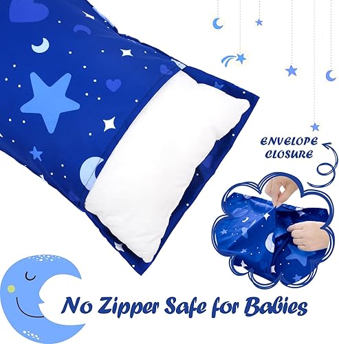 Miniatura 126 de Fundas de almohada para niños pequeños, paquete de 2 fundas de almohada para almohadas de 13 x 18 pulgadas o 12 x 16 pulgadas para ropa de cama