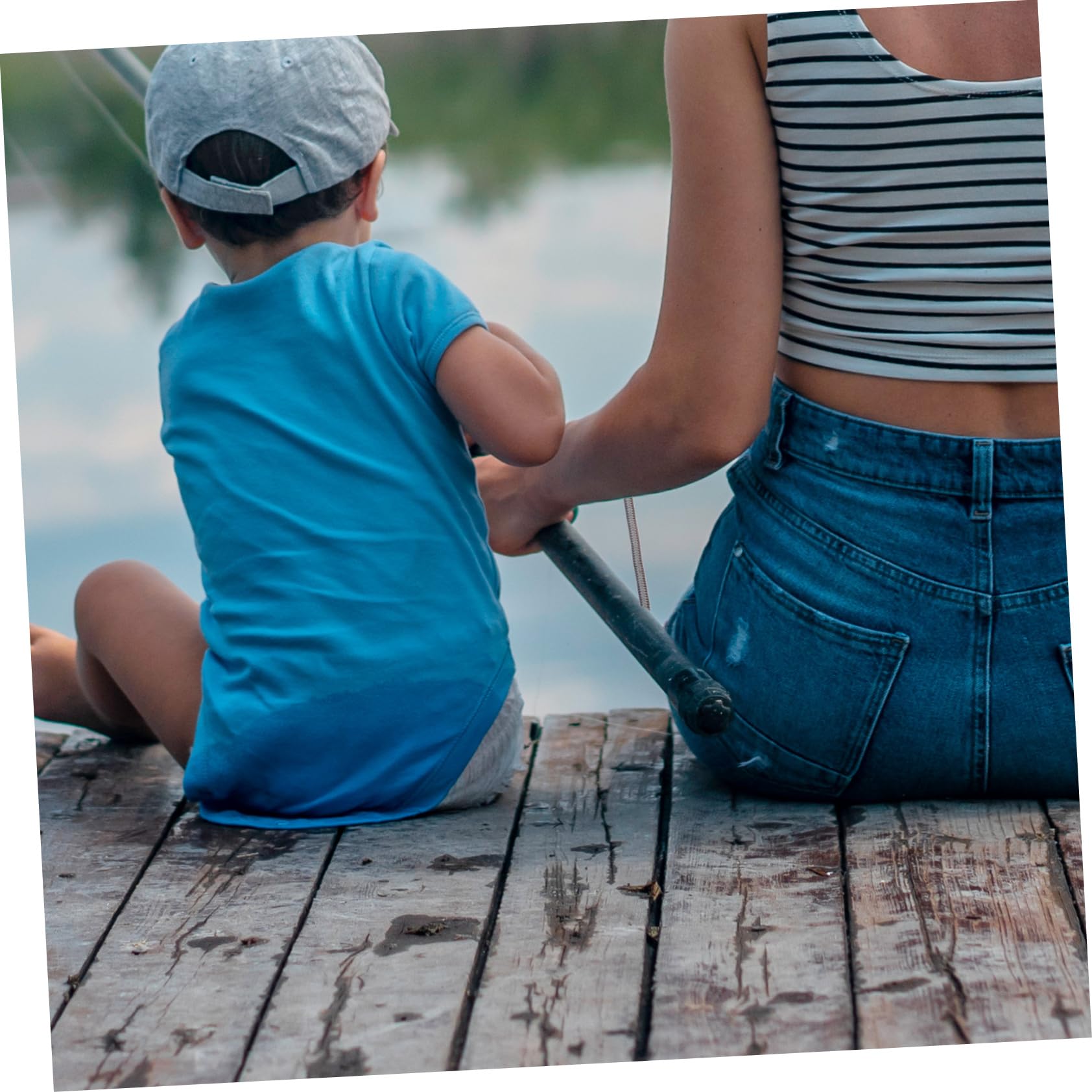 Mikikit 6pcs Heavy Duty Coiled Lanyard Spring Rope for Fishing Hiking Camping and Hunting Safety Carabiner