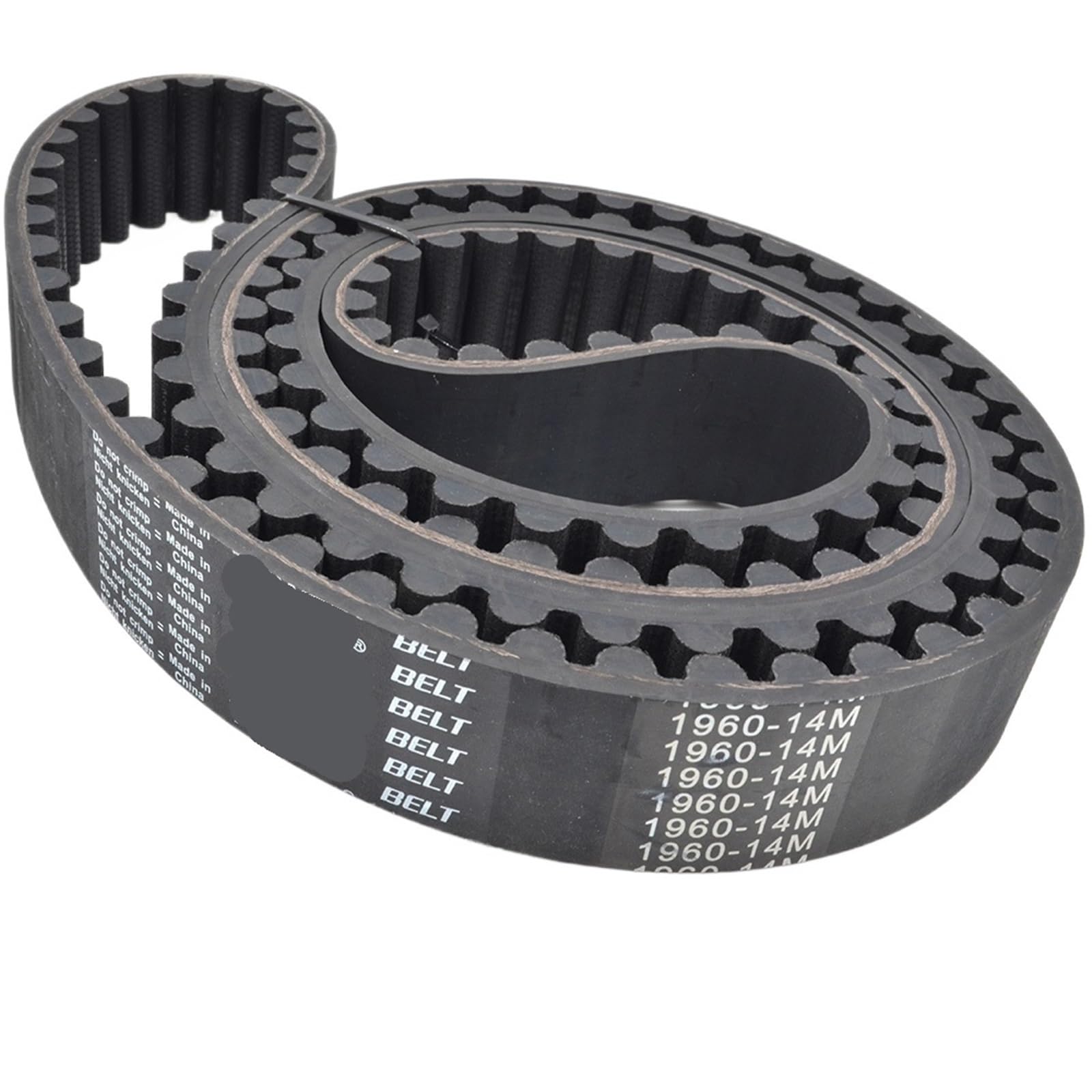 Courroie de distribution HTD 14M synchrone de 144 dents largeur 60 mm