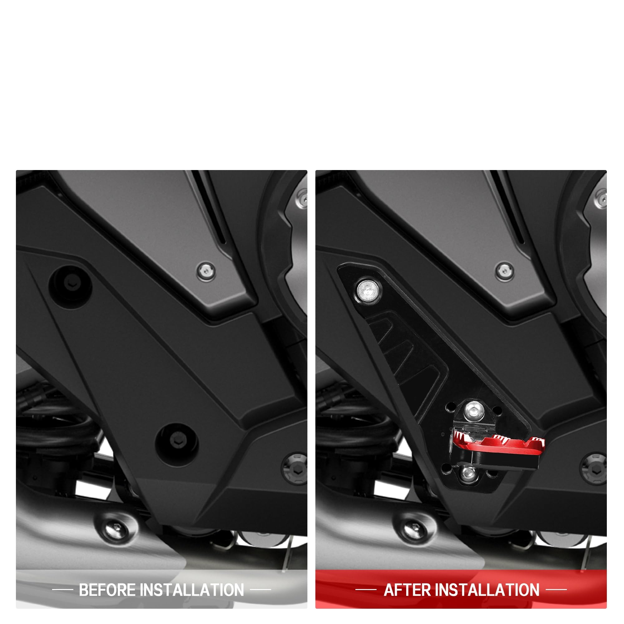 Per XADV X-ADV 750 XADV750 X-ADV750 2021-2025 Moto Pieghevole Posteriore Resto Del Piede Pedale Pioli Poggiapiedi Passeggero Pedane