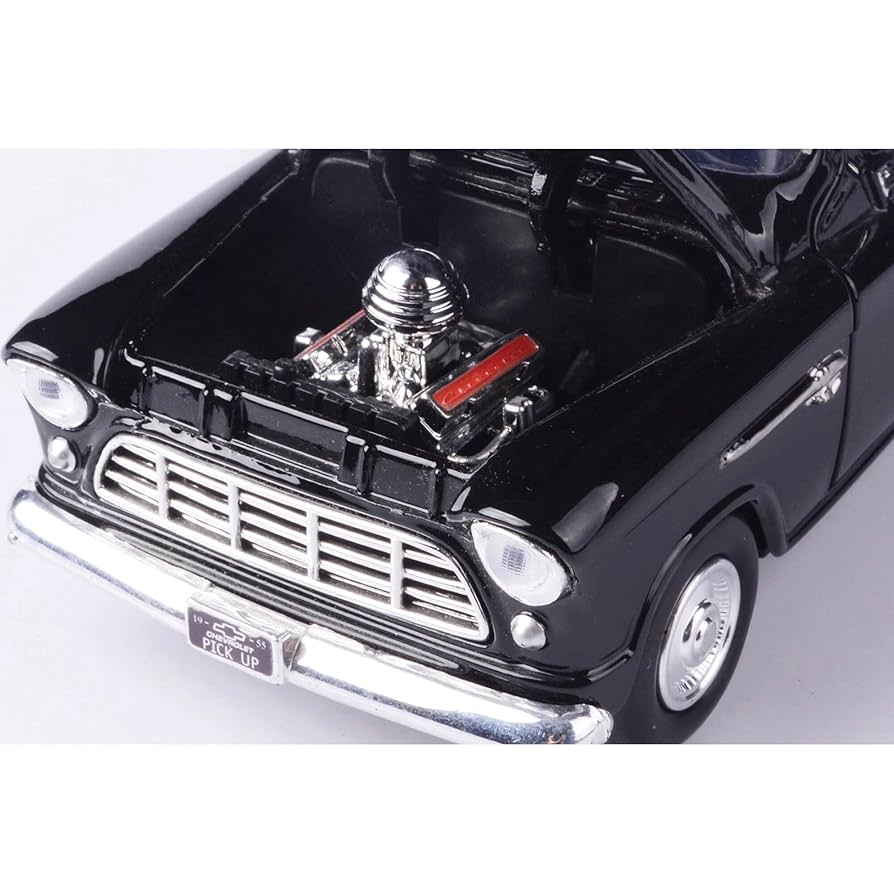ミニカー 1955 CHEVY STEPSIDE SS 5602 1/36 CHEVROL 1955 Chevy Stepside Pickup Truck Deep Blue 1:36 Scale