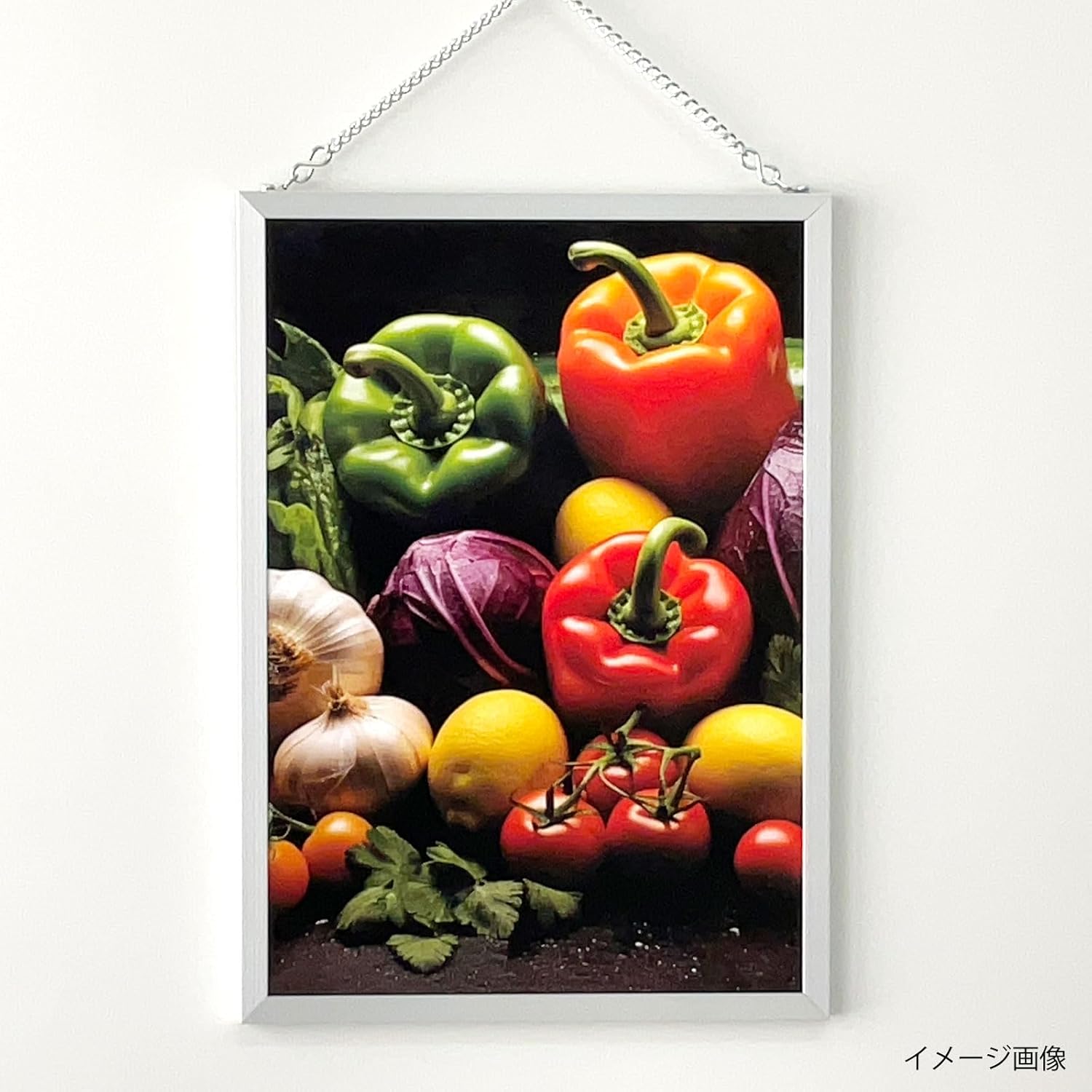Aluminum Frame E Shape 7mm Silver B2 Poster Frame Frame