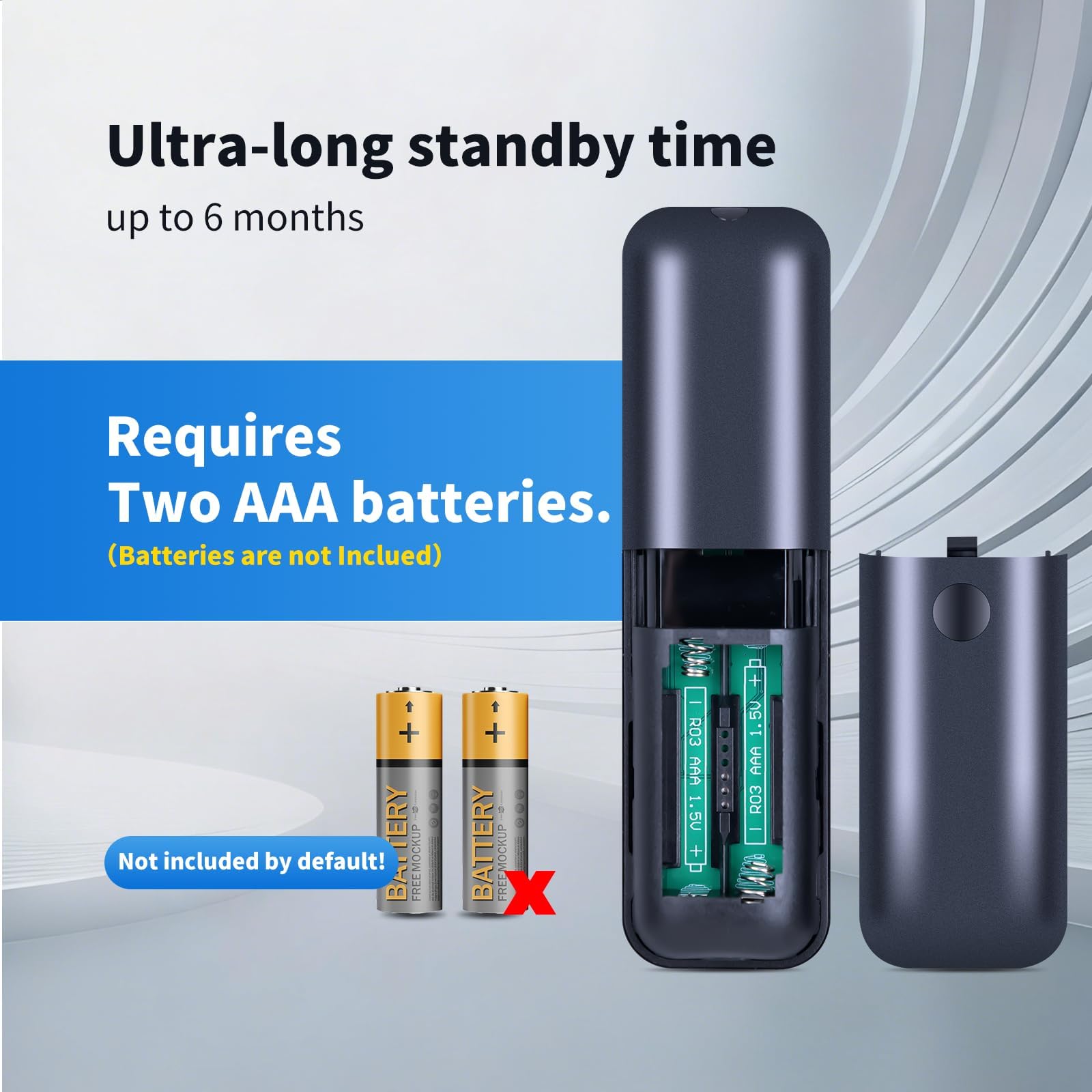 ZWP Telecomando vocale di ricambio per proiettore intelligente Yaber K3, K3 pro, K2s, T2, T2 Plus
