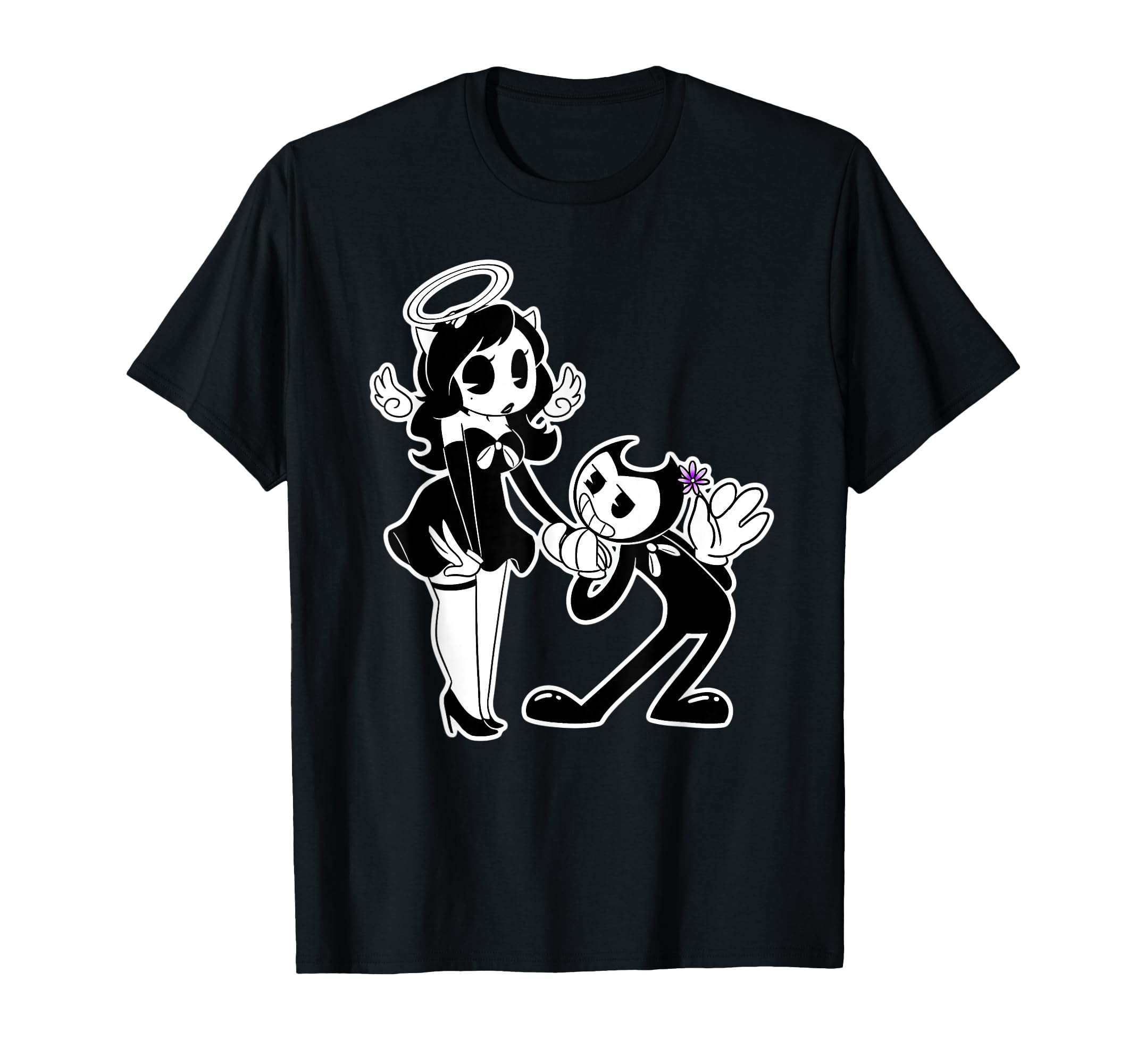 Alice Angel Gothic Angel x Bendy Demon T-Shirt