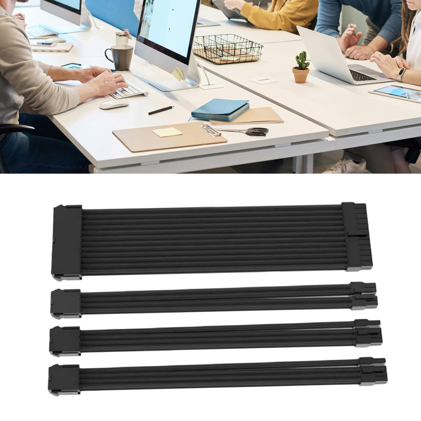 Amazon.co.jp: 24pin Power拡張ケーブルセット1x24pin /1x8pin（4+4pin