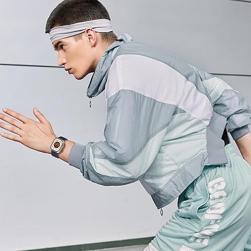 Miniatura 10 de ZALAVER Correas deportivas oceánicas compatibles con Apple Watch Band Ultra 2Ultra SE Series 987654321 de 1.929 in, 1.772 in, 144.4 ft, 1.654 in,