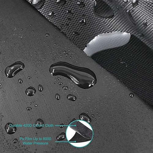 Miniatura 6 de Skyour Cubierta para soplador de nieve impermeable, duradera, resistente, para exteriores, de dos etapas, protector contra el polvo para la mayoría