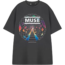 Vanilla Underground Muse Unisex Black Short Sleeved T-Shirt | Origin of Symmetry Graphic Tee | Music Band Apparel Top