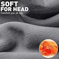 Vista 34 de JOEYOUNG Calentadores de orejas de forro polar para hombres, mujeres y niños, diadema de invierno, orejeras para clima frío, correr, ciclismo, esquí