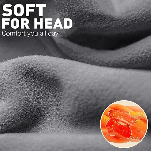 Miniatura 34 de JOEYOUNG Calentadores de orejas de forro polar para hombres, mujeres y niños, diadema de invierno, orejeras para clima frío, correr, ciclismo, esquí