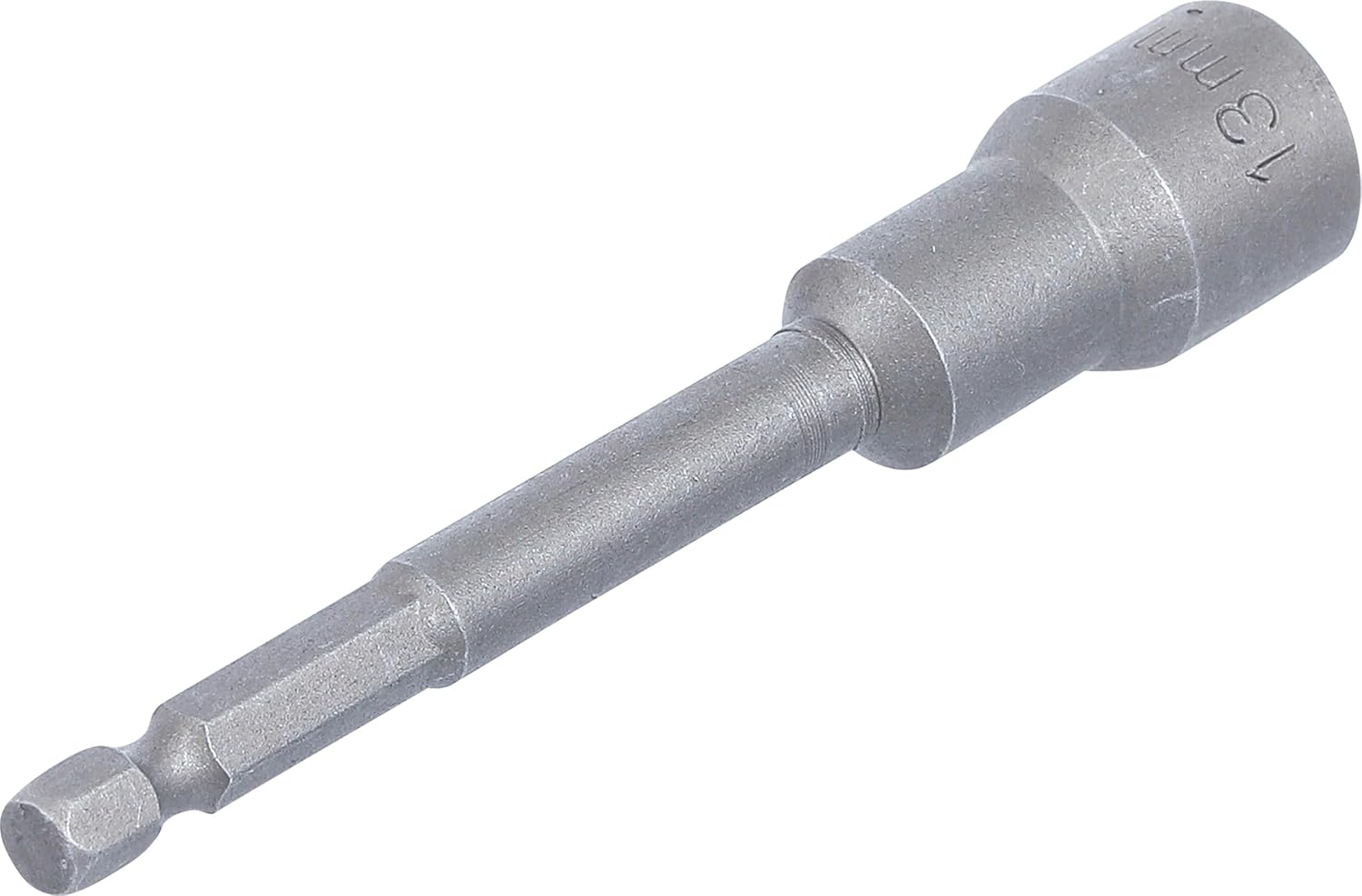 BGS 2769 | Socket, Hexagon, extra long | for electric drills | 6.3 mm (1/4") Drive | 13 mm