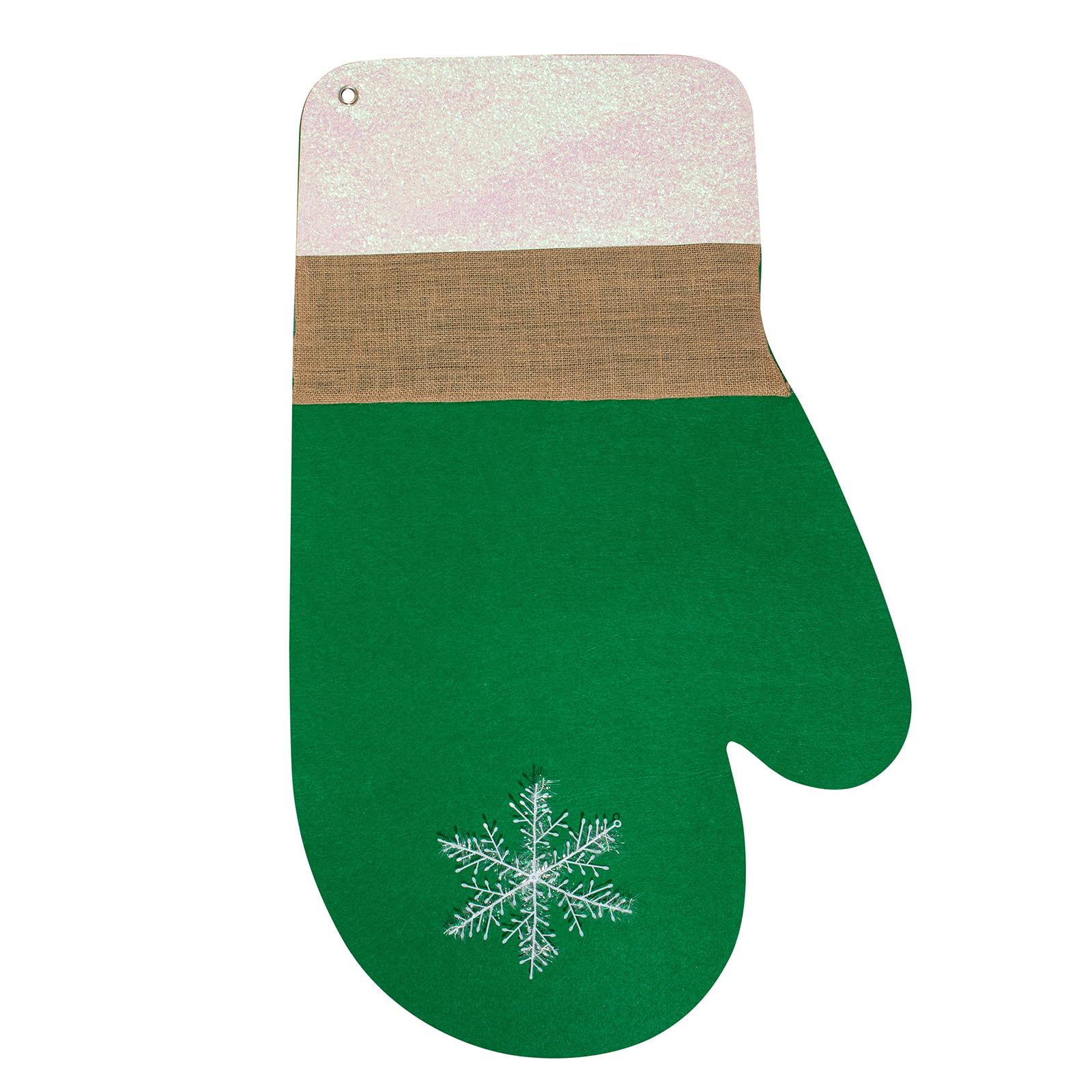 carotoe Sparkling Gloves Pendants & Glitter Decorated Christmas Ball Ornaments for Tree and Party Décor Christmas Tree Gloves Ornaments