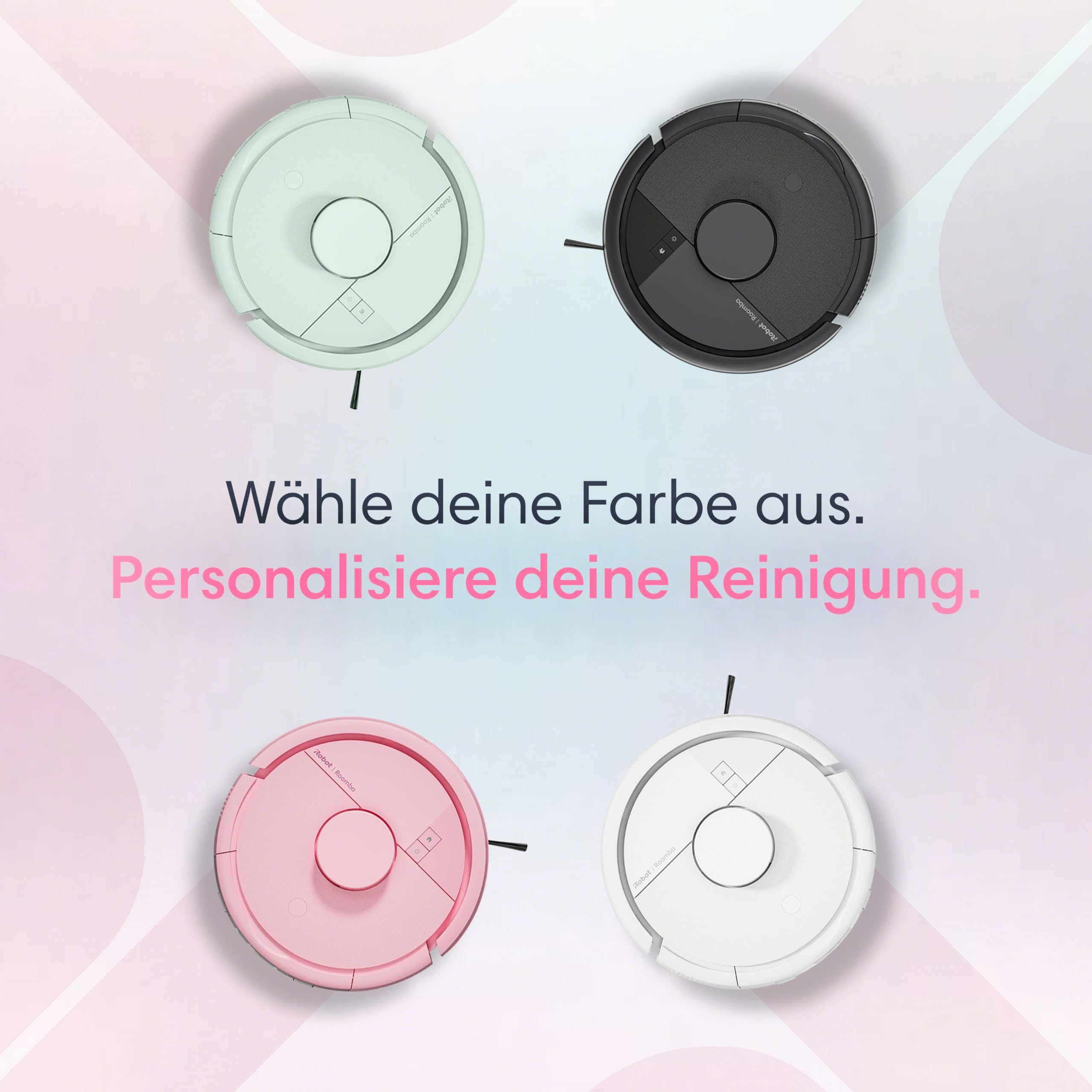 iRobot Roomba® Mini Saug- & Wischroboter + AutoEmpty™ Dock, Minze