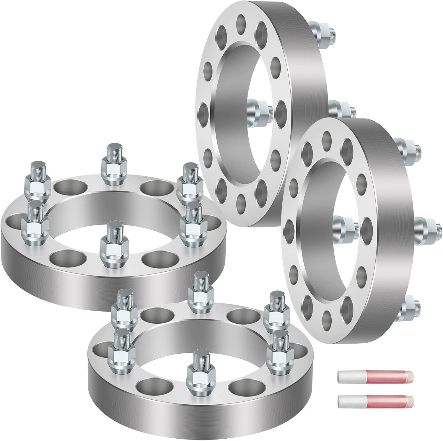 ECCPP 4PCS 1.25 inch 6x139.7mm 6 lug Wheel Spacers 6x5.5 to 6x5.5 fits for Acura SLX 1996-1999| for Chevrolet Colorado 2004-2014| for Honda Passport 1994-2002