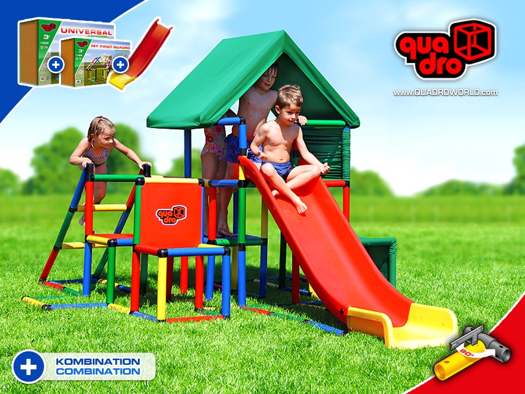 Quadro Złącze 3-drożne 3D czarne