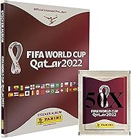 Vista 6 de Panini Serie de pegatinas oficiales de la Copa Mundial de la FIFA Qatar 2022 (50 bolsas de calcomanías)
