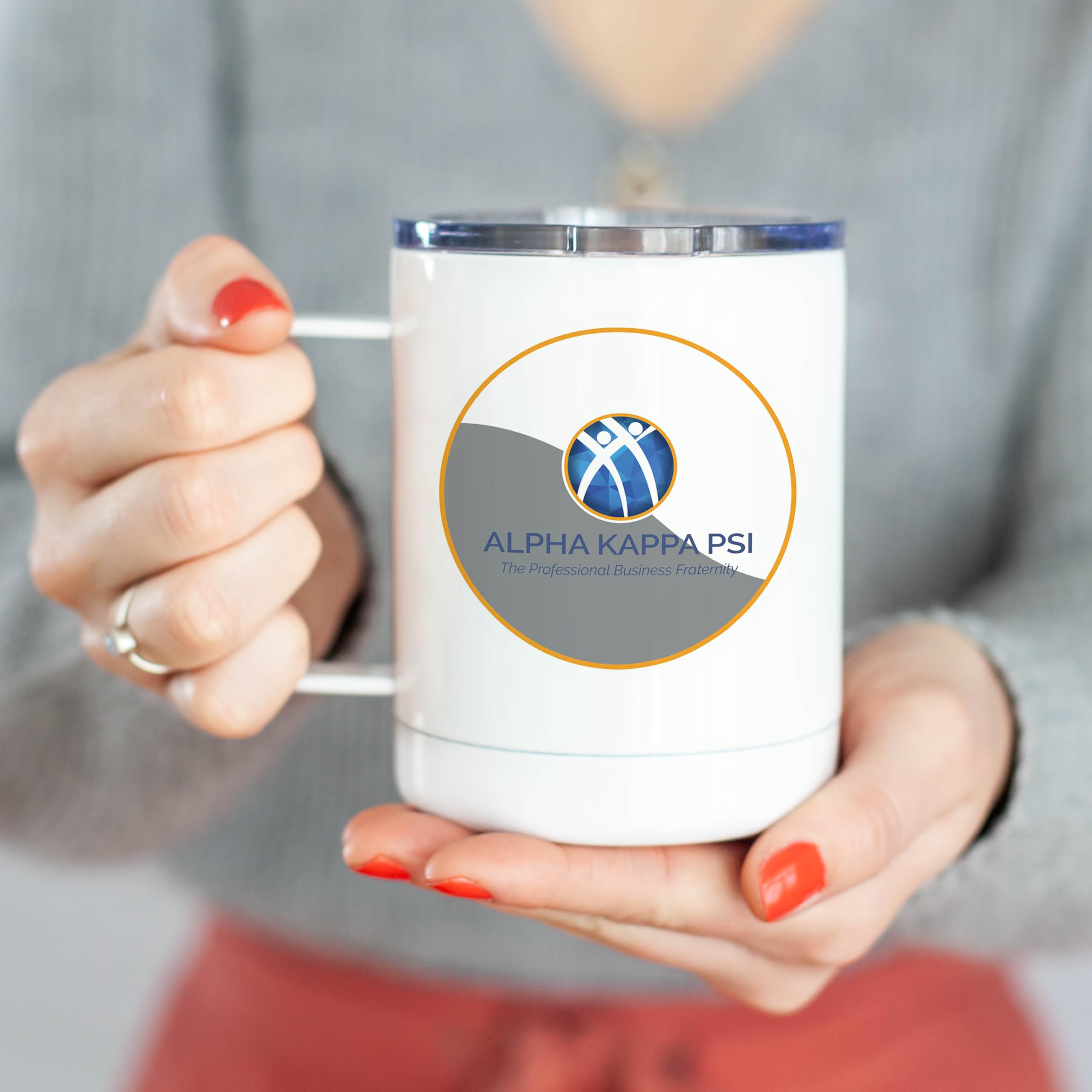 Amazon.com: greeklife.store Alpha Kappa Psi Fraternity Stainless Steel Travel  Mug 13 OZ (Alpha Kappa Psi 6) : Home & Kitchen