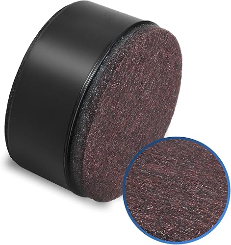 Miniatura 4 de Bonsicoky 4 elevadores de cama autoadhesivos para muebles, redondos, resistentes de acero al carbono, para mesa de sofá, añaden 1.2 pulgadas de
