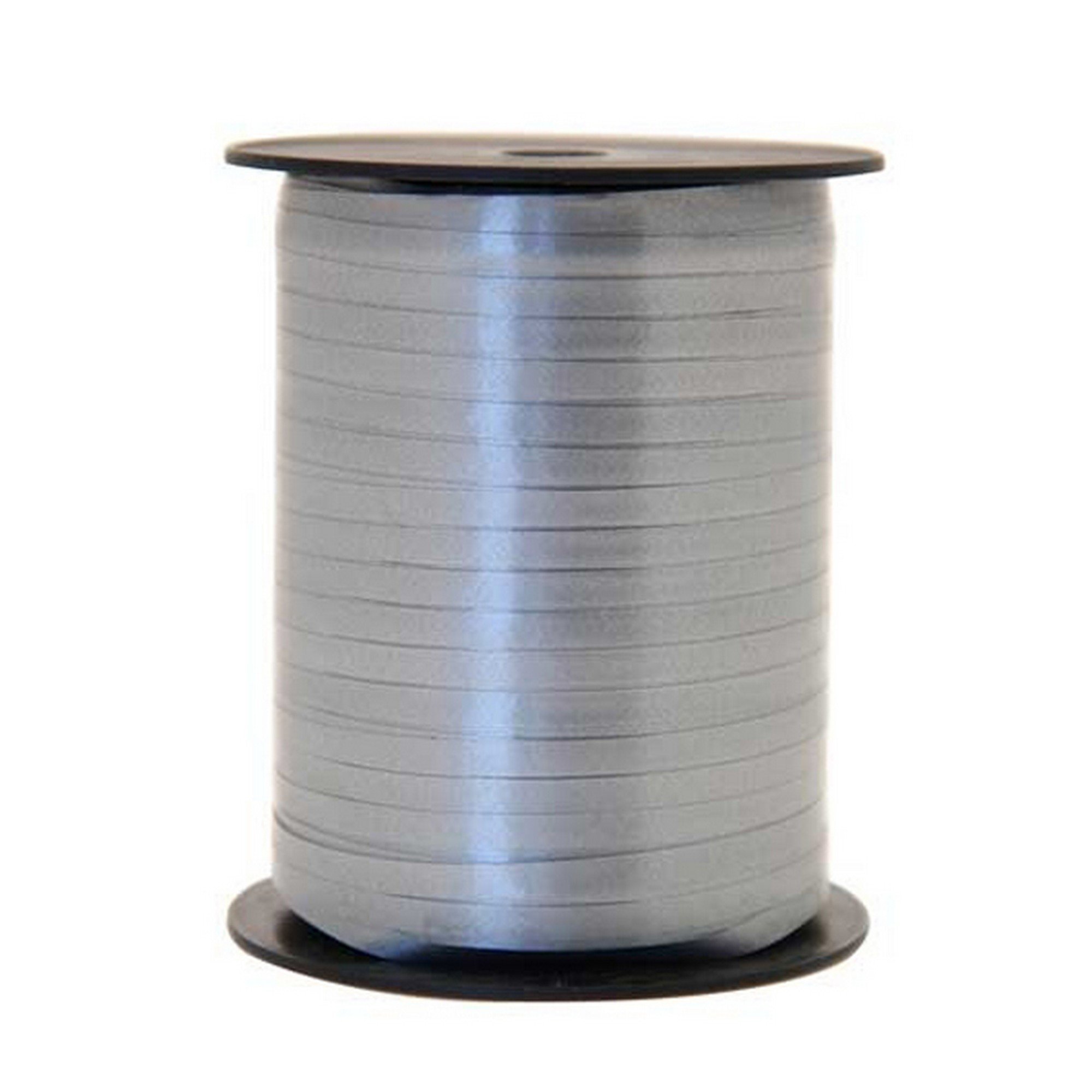 Apac 500M Balloon Curling Ribbon (17 Colours) (One Size) (Silver)