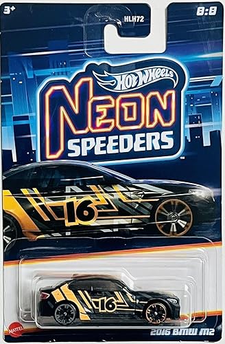 Hot Wheels Neon Speeders 164 Diecast (2016 BMW M2 88)