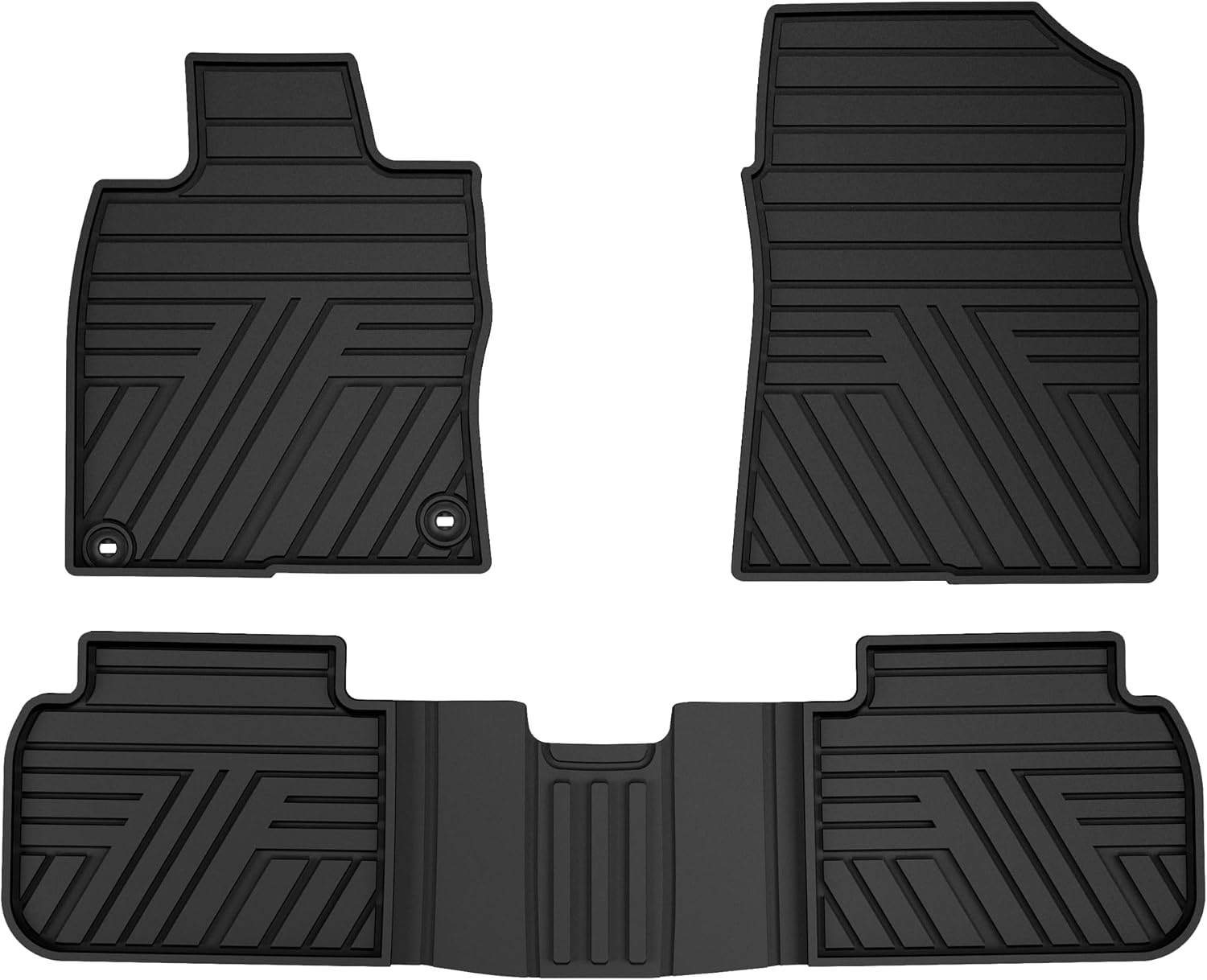 Floor Mats Fit for Honda Civic 2022-2025 2026 Sedan Hatchback Si (Include Sport,Not for Hybrid), with&w/o USB Port | for Acura Integra 2023-2026, All Weather Car Floor Liners, Black