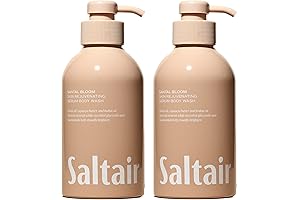 Saltair Body Wash (Santal Bloom) - 2 Pack - Salt Stone Body...