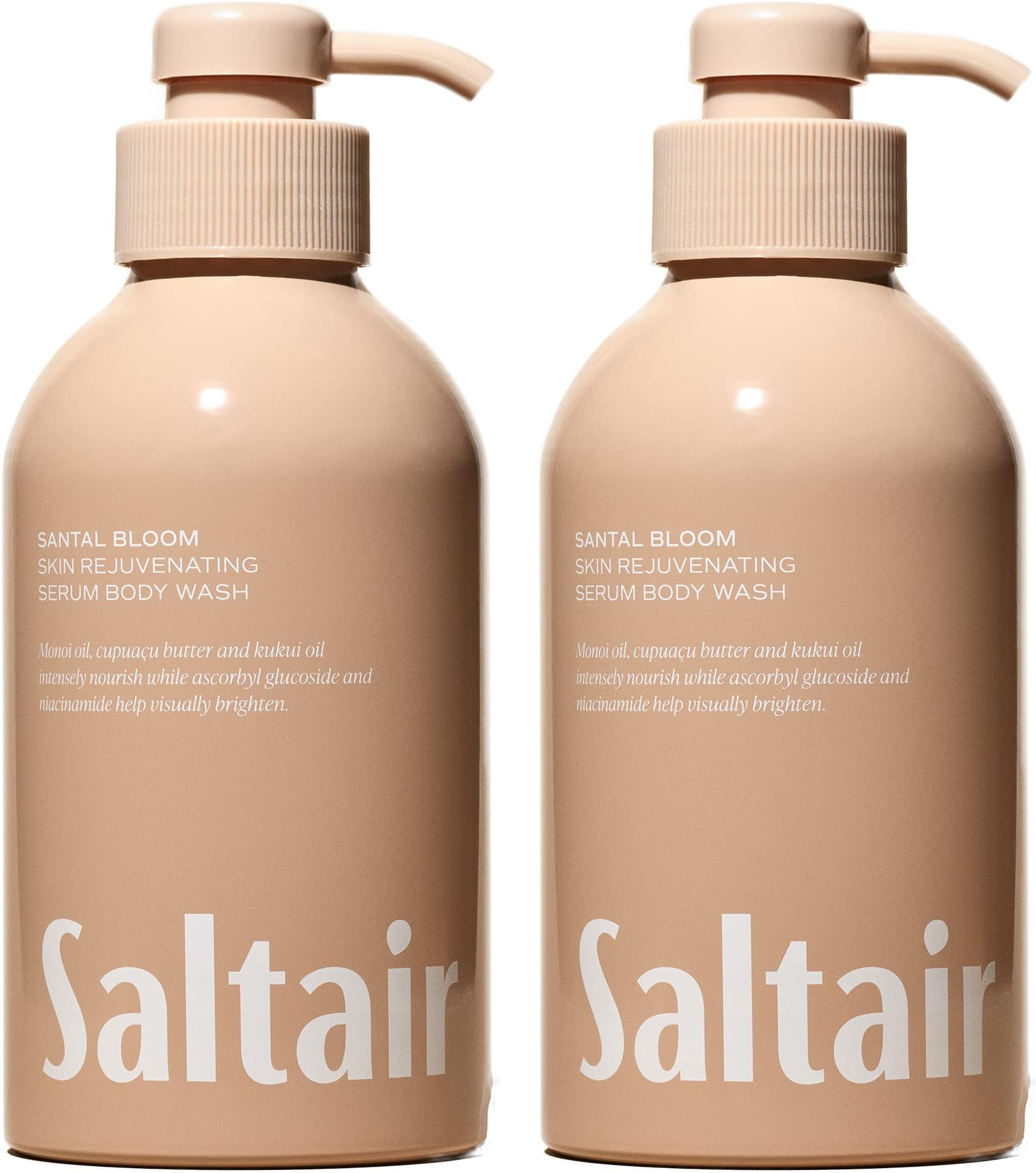 Saltair Body Wash (Santal Bloom) 2 Pack Beauty
