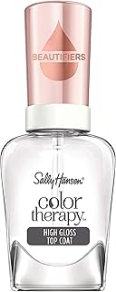 Sally Hansen Color Therapy™, High Gloss Top Coat, Argan Oil, Long Lastin...