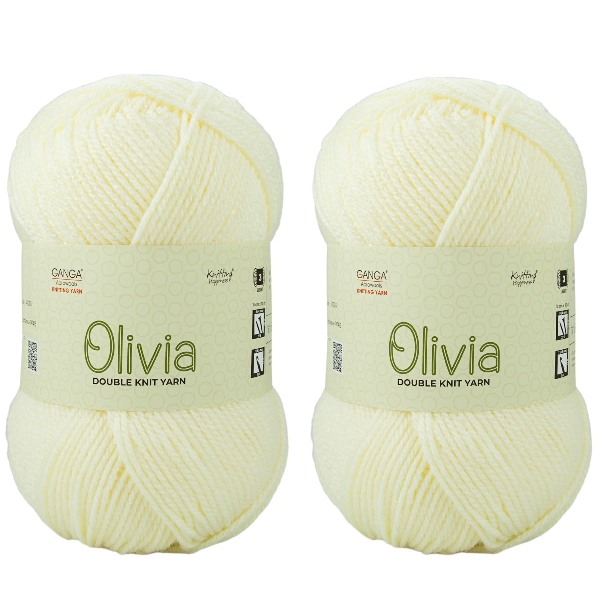 Ganga Acrowools Olivia Yarn - Maroon (2 Balls) -22 Ganga Acrowools Olivia Yarn - Maroon (2 Balls) -22