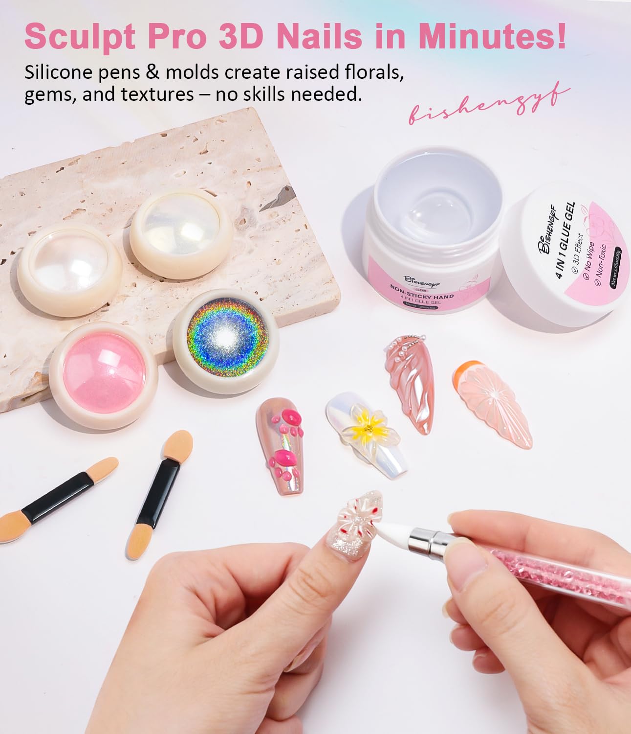 Solid Builder Gel for Nails BISHENGYF - Image 4