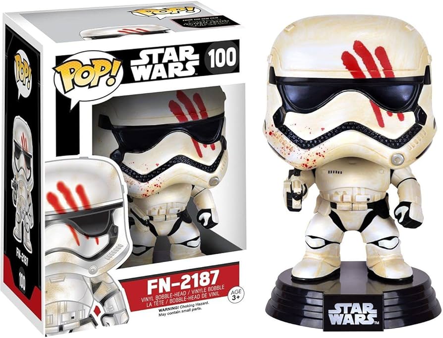 Funko Pop! Star Wars 100 - FN-2187 : Amazon.com.au: Toys & Games