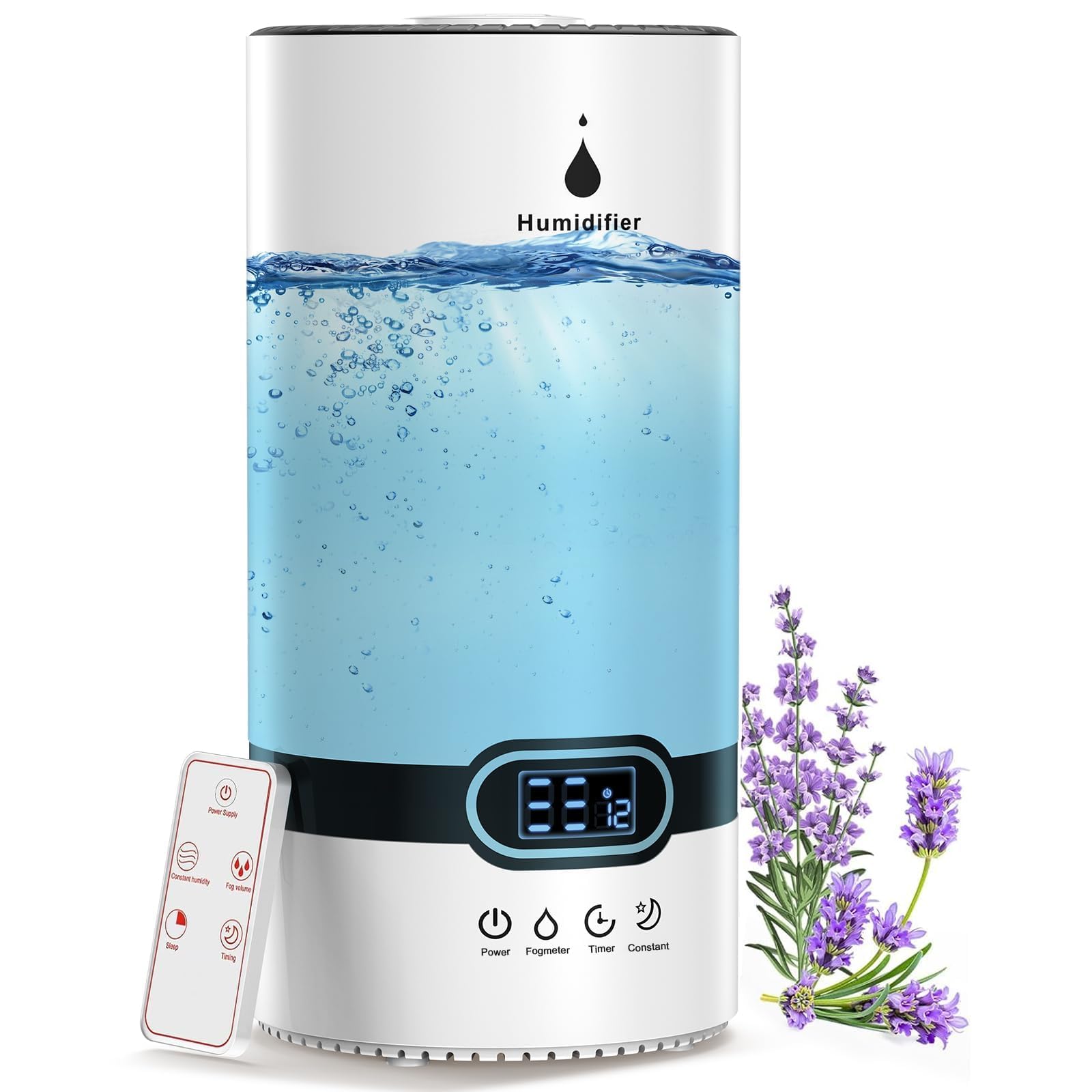 Humidificadores para Dormitorio — 5L Humidificador de Aire Inteligente