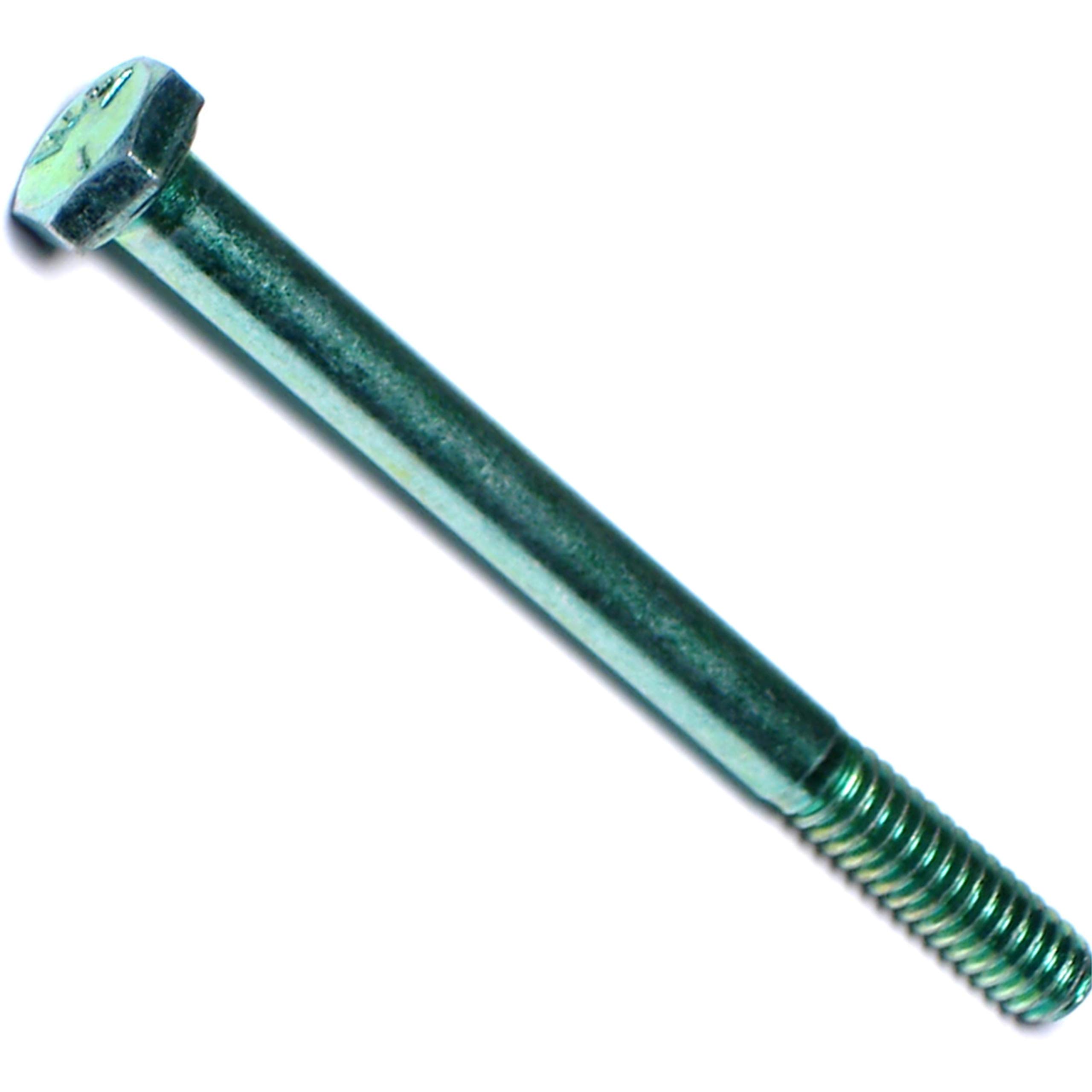 Tornillos hexagonales de rosca gruesa 1/4-20x3 grado 5 pernos de acero cierre 014973373733 pack