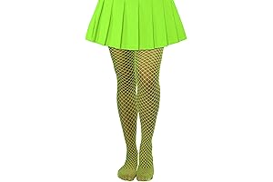 Exquisite Emerald Fishnet Tights: A Curve-Enhancing Masterpiece