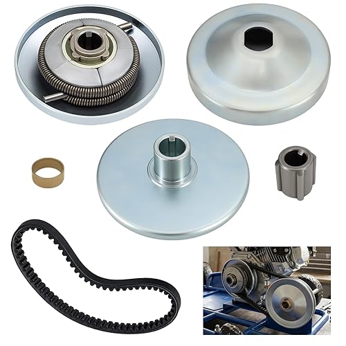 Embrague convertidor de par serie 30, embrague Go Kart de 3/4 pulgadas con correa de transmisión Go Cart 203589 para compatible con Comet 219552