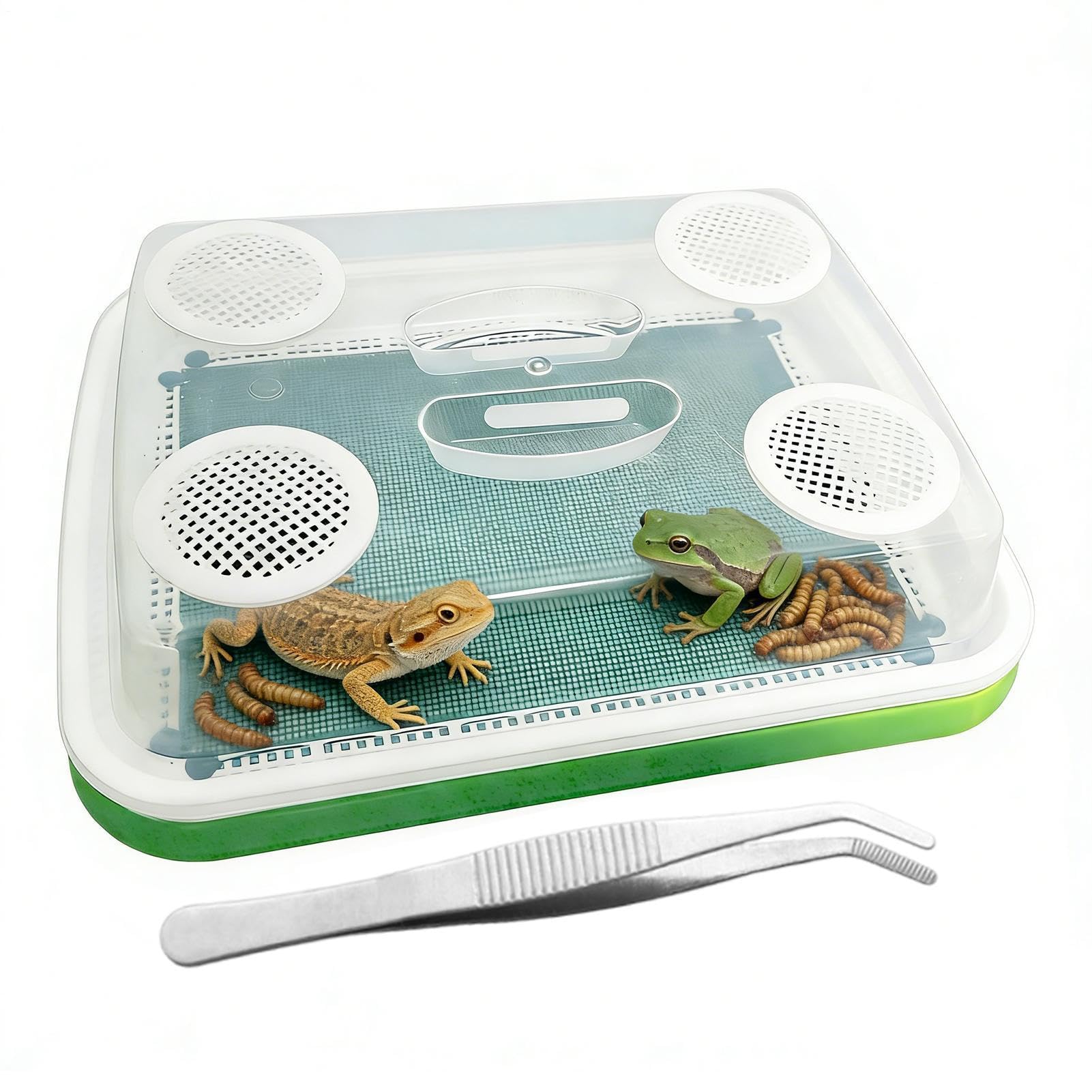 Pojemnik na mączniki 3-warstwowa obudowa filtra na odchody