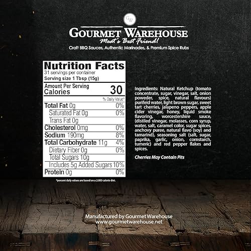 Vista 50 de Gourmet Warehouse Ketchup sin azúcar añadido, hecho a mano en pequeños lotes sin gluten, sin HFCS, deliciosa salsa apta para dieta cetogénica
