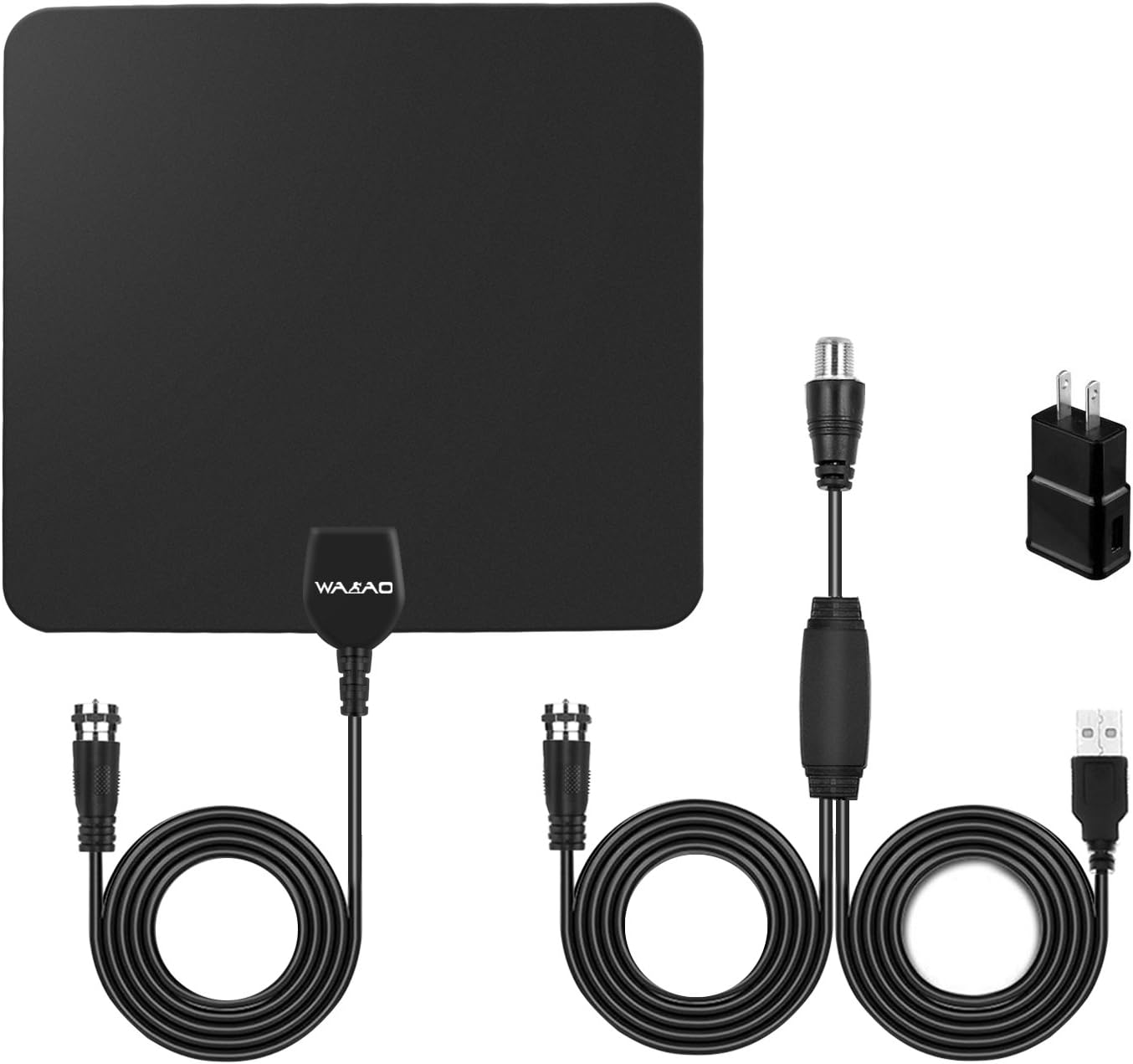 HDTV Indoor Antenna 50 Miles Long Range Digital TV HD